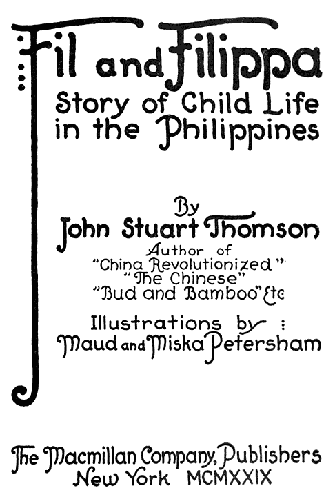 Original Title Page.