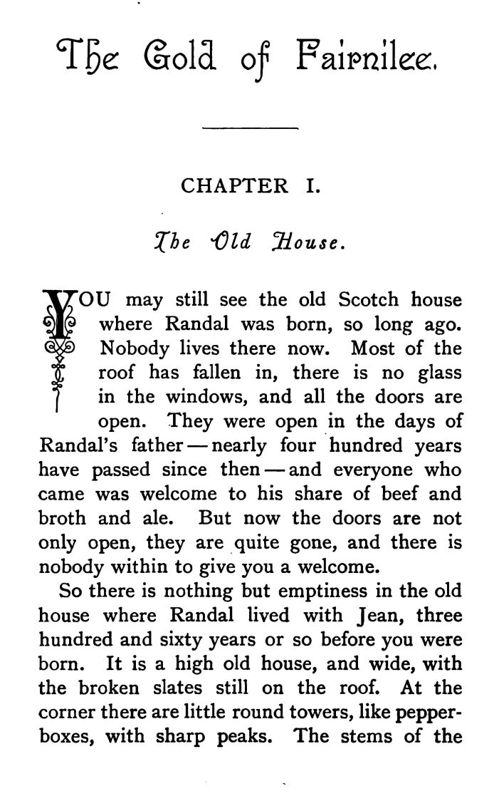 Chapter One
