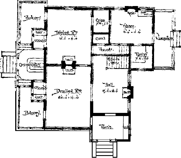 THE ATTORNEY'S FLOOR PLAN.