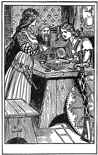 UOTA GIVES SIEGFRIED THE MAGIC POTION