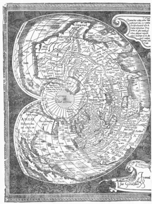 MERCATOR'S GLOBE OF 1538.